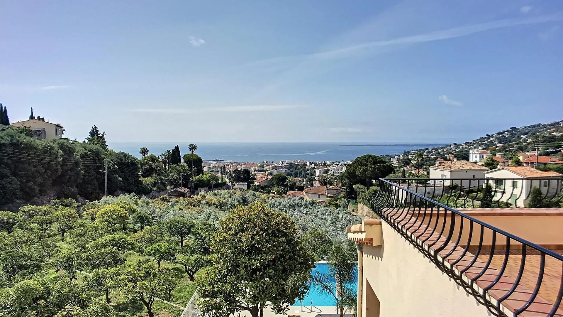 Villa Nostrodamo Villa With Panoramic Sea View Vallauris
